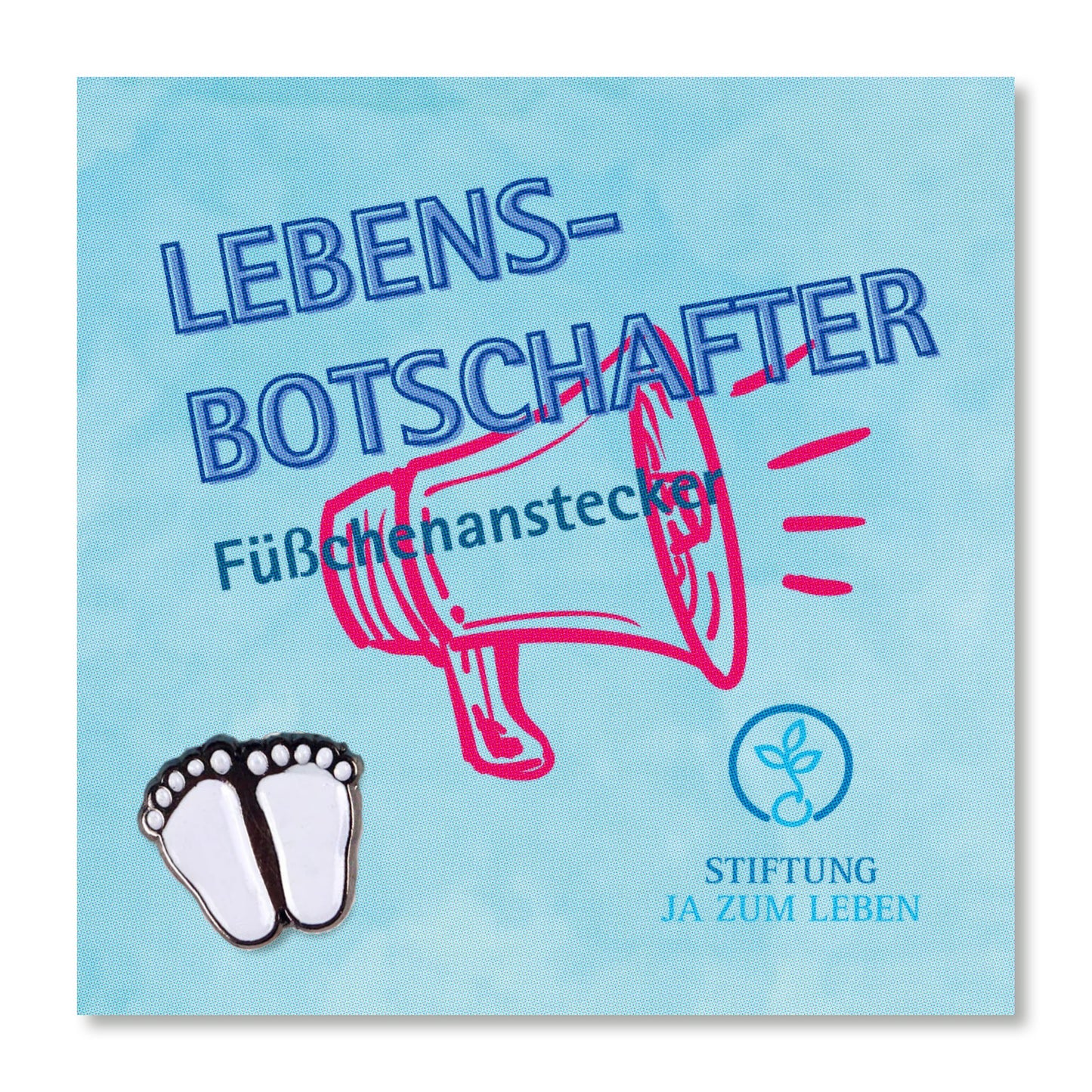 #Füßchenanstecker