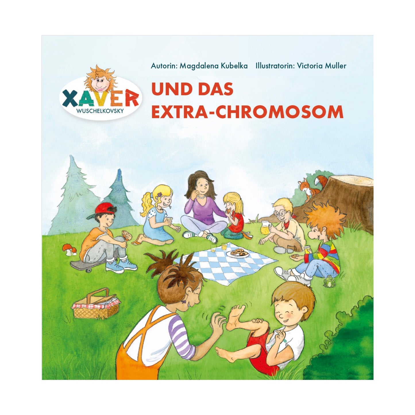 +Xaver: Kinderbuch "Xaver Wuschelkovsky und das Extra-Chromosom"