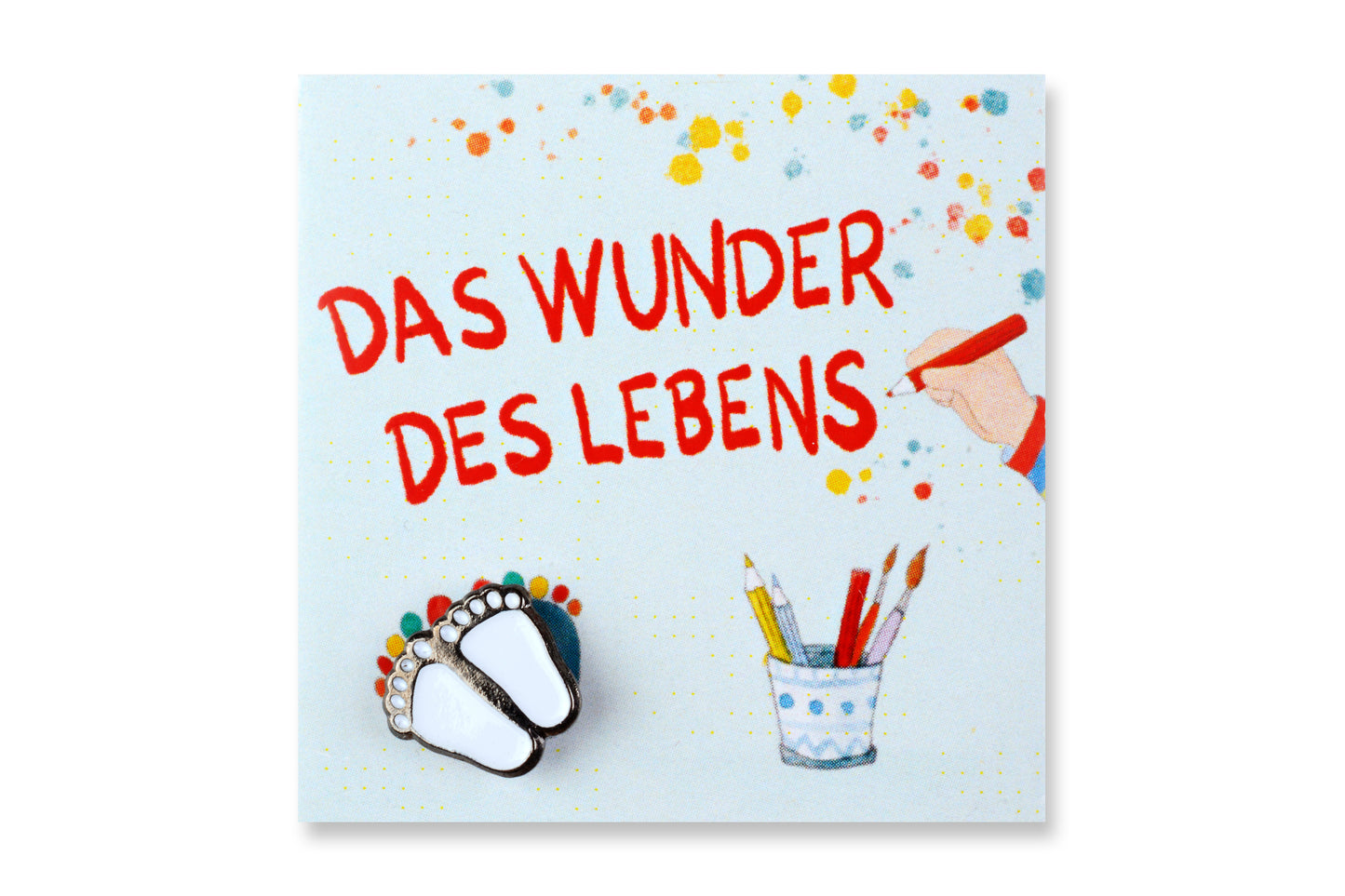 +Xaver: Füßchenanstecker für Kids