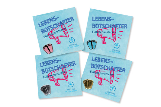 #Füßchenanstecker