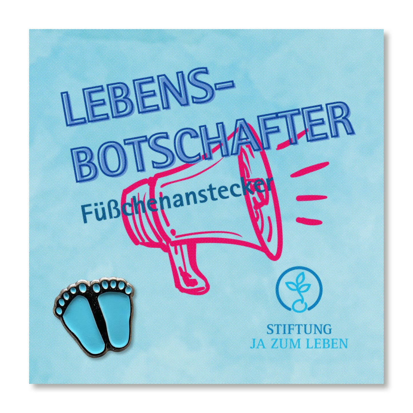 #Füßchenanstecker