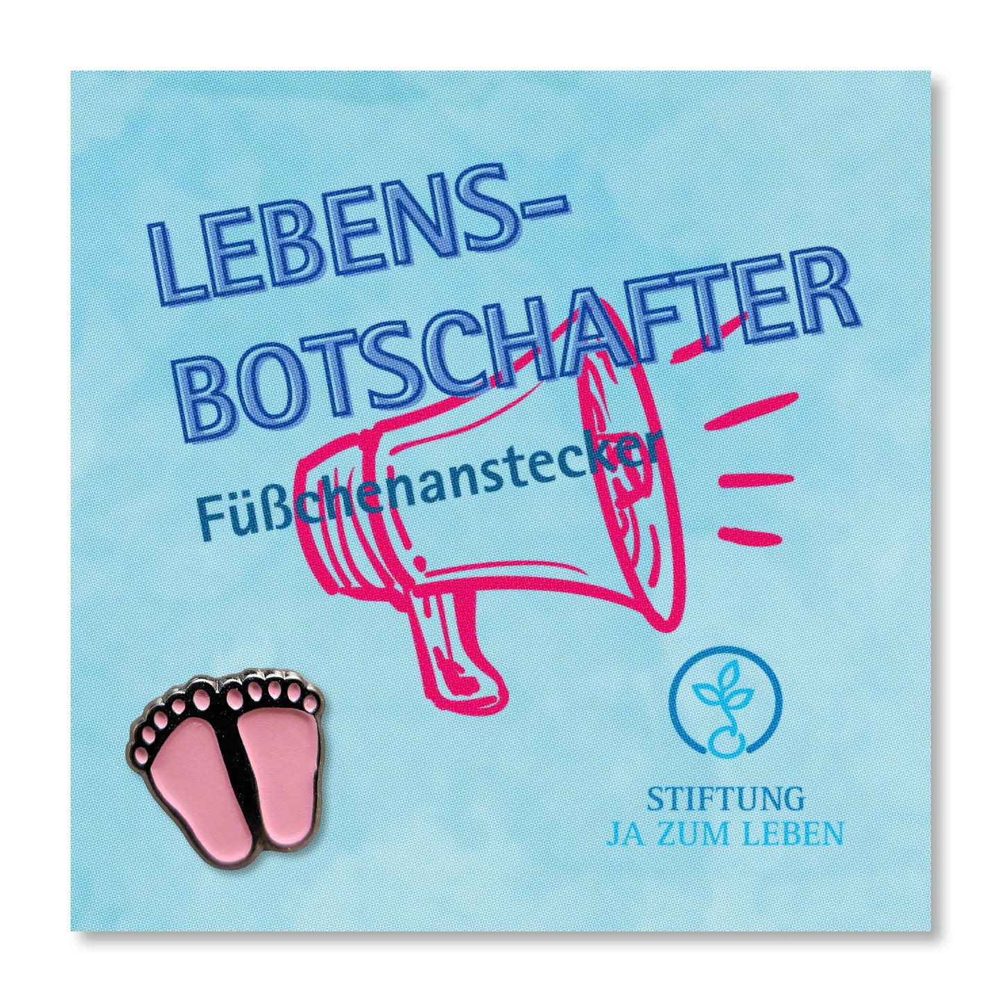 #Füßchenanstecker