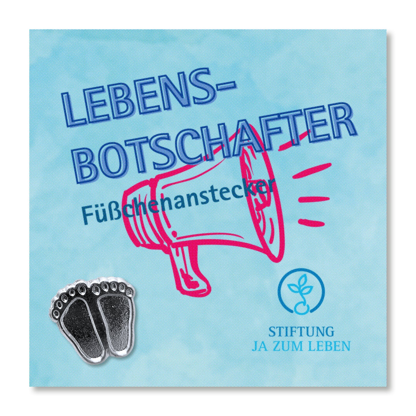 #Füßchenanstecker