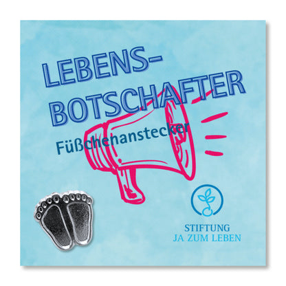 #Füßchenanstecker